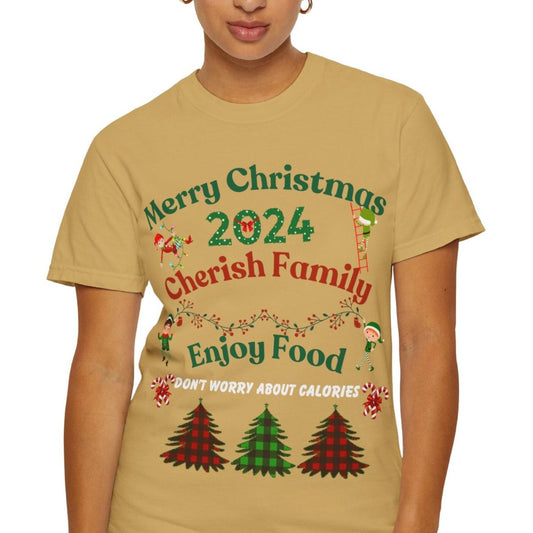 Merry Christmas Family T-Shirt - Christmas Shirts for Family - Cute Winter Sweater