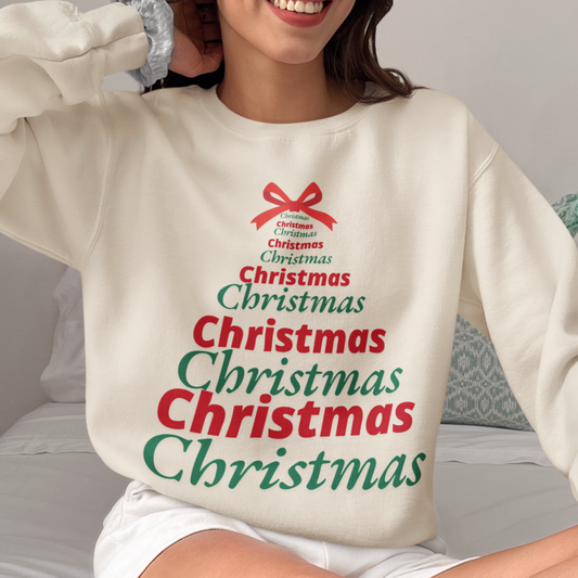 Christmas Holiday Sweater Sweatshirt: Unisex Heavy Blend - Maximum Profit